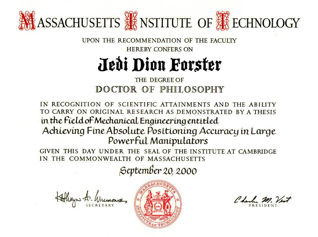 abbreviation of phd degree Inside Doctorate Certificate Template